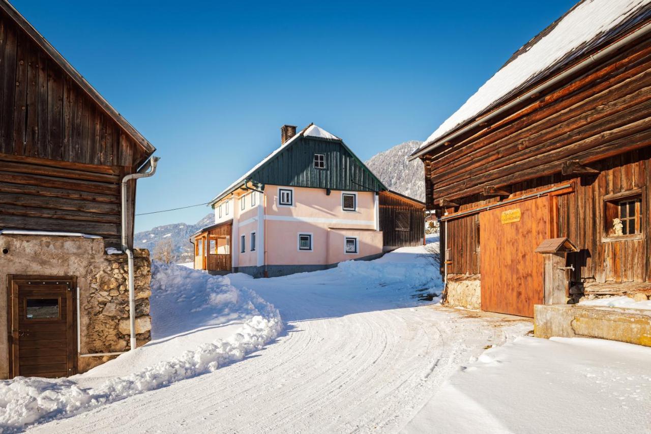 Ferienhaus Schwöllerbauer Sankt Martin am Grimming Exterior foto