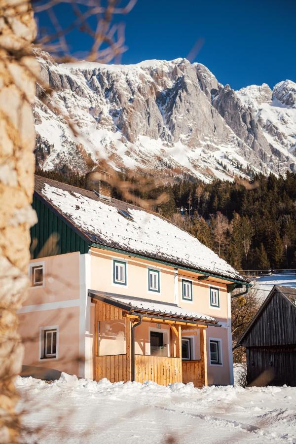 Ferienhaus Schwöllerbauer Sankt Martin am Grimming Exterior foto